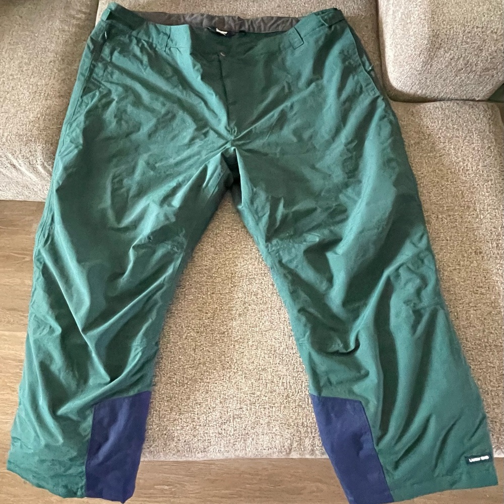 Lands' End Dark Green Snow Pants